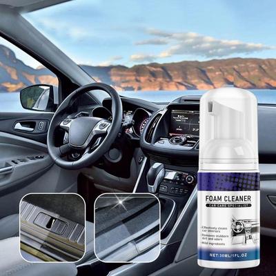 Car Interior Cleaner Multi-Function Foam Spray For Car Upholstery Vehicle Maintenance Stain Removing Foam Cleaner For SUVs