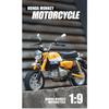 1/9 Honda Monkey 125 MINI Alloy Die Cast Motorcycle Model Toy Vehicle Collection Sound and Light Off Road Autocycle Toys Car