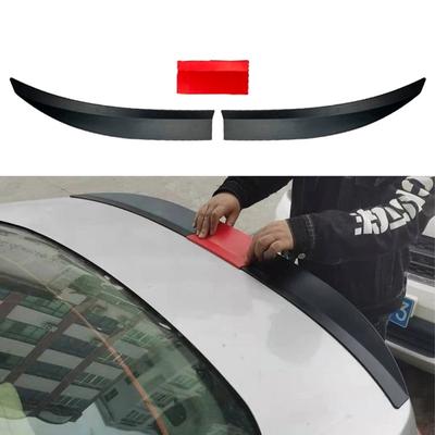 Universal Auto Heckspoiler Flügel Verstellbare Heckspoilerlippe Carbonfaser Selbstklebend Anti-Aging Auto Styling Außendekoration