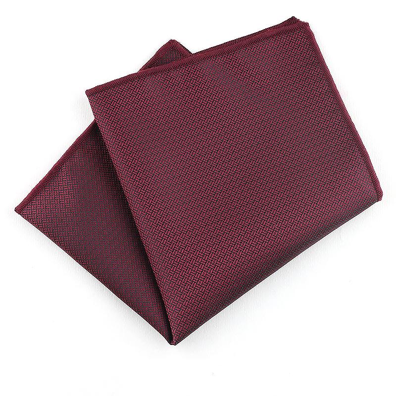 1PC Polyester Fiber Lightweight Pocket Square Gentlemanly Soft Formal Dress Smooth Suit Pockets Delicate Feel Durability