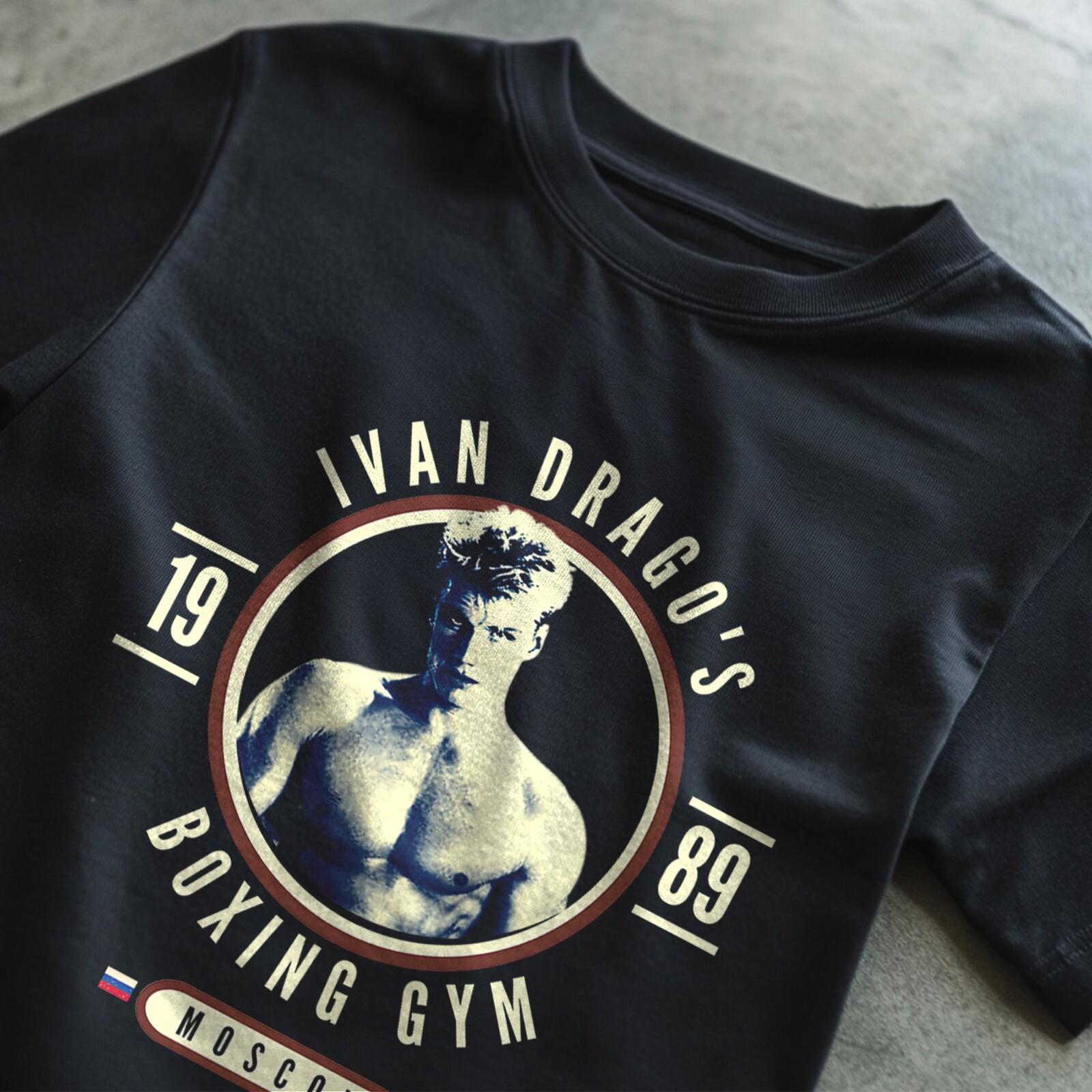 Rocky Balboa Ivan Clubber Rambo T-Shirt Mens Womens Tees Top Unisex Stallone 2XL