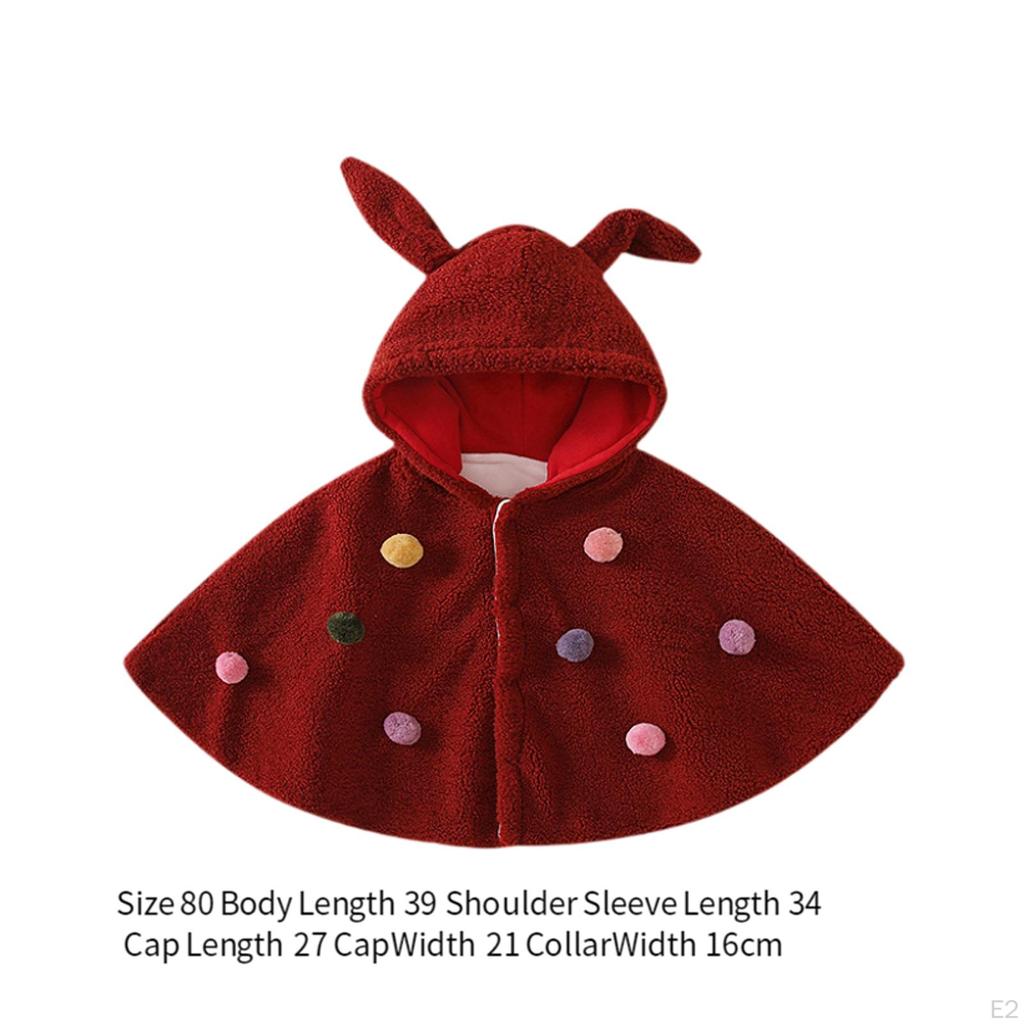 Children's Hooded Poncho Cape for Halloween Festivities