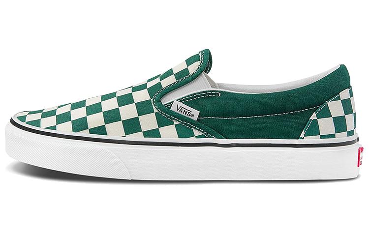Кеды-слипоны Classic Vans Шахматка - Зеленый VN0A4U382NH 40