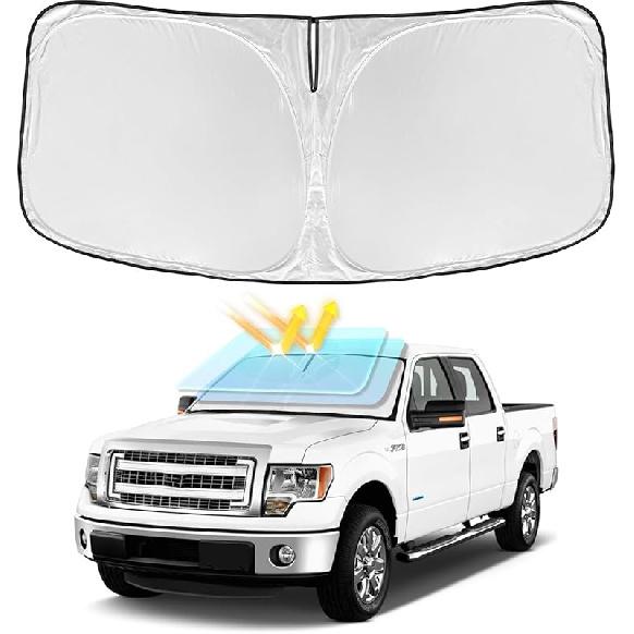 For Toyota Tacoma 2016- 2024 2025 2026 Sun Shade Sunshade Windshield Cover - 4 Layers Front Window Shade  Fit Tacoma 2Dr 4Dr Pickup Sun Visor 240T