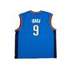 Adidas NBA Ibaka Thunder 9 Jersey Sleeveless Comfortable Print Unisex Tops 7818A-3CB-AEB1308