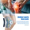 Breathable Knee Wrap Sports Brace with Side Stabilizer Compression Sleeve Patella Gel Heavy Duty Pad Basketball Cycling for Meniscus Tear Arthritis