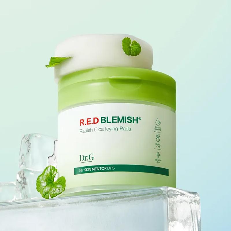 Dr.G Red Blemish Rettich Cica Icying Pads 190ml 60 Stück