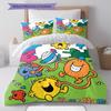 Herr. Herren Little Miss Individueller Namensmuster Bettwäsche, Steppbett Set Bettbezug Kissenbezug Zuhause Geburtstagsgeschenk(1 Bettbezug + 2 Kissenbezüge, ohne Füllung)