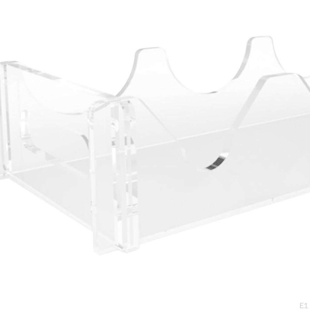 Countertop Wine Rack Decorative Ornament Acrylic Display Stand Bottle Holder for Basement