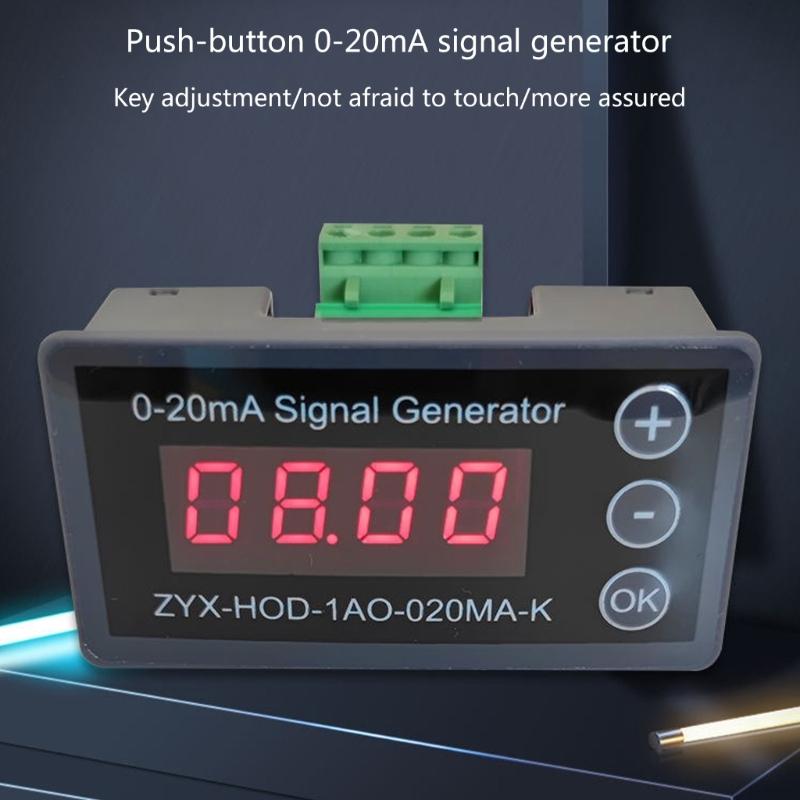 Digital 4-20mA 0-10V Voltage Signal Generator 0-20mA Current Transmitters Professional Electronic Measuring Instrument