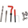M10 x1 . 25 Thread Repair Kit , Thread Repair Tool Kit Bent Handle Easy To Use Carbon Steel M10 x1 . 25 Uniform Force High Hardness for Home