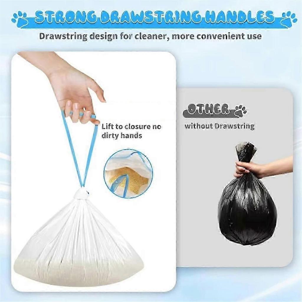 90 Count Cat Litter Bags for Automatic Litter Box Extra-Thick Cat Litter Box Liners