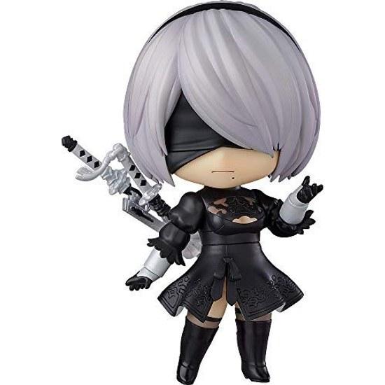 SQUARE ENIX Nendoroid NieR Automata 2B YoRHa No. 2 Type B Non-scale Plastic Painted Movable Figure Second Re-release