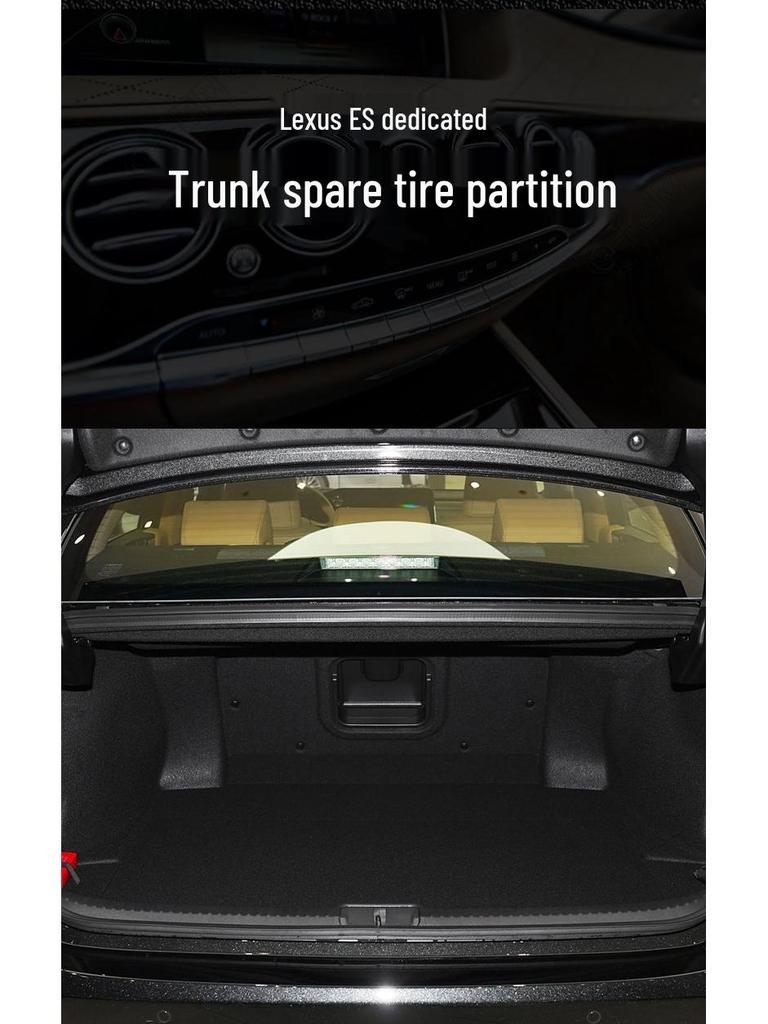 Lexus ES Spare Tire Cover & Trunk Partition Load Mat