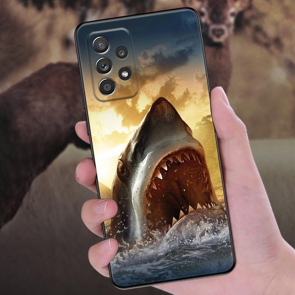 Whale Shark Ocean Phone Cover Galaxy A55 5G Case For Samsung A35 A34 A53 A54 A52 A51 A71 A73 A72 A42 A91 A31 A32 A33 Back Cases