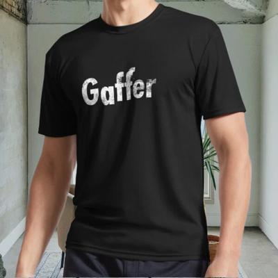 New The Gaffer Active Logo Men's Black T Shirt Funny Size S To 5XL