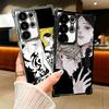 Tokyo Revengers Ran Haitani Rindou Soft Phone Case For Samsung Galaxy S26 Ultra S25 Edge S24 FE S23 Plus S22 S21 + S20 Plating A