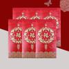 6PCS Red Pocket New Year Red Envelope Vintage Money Pocket Luck Money Envelopes  Chinese New Year