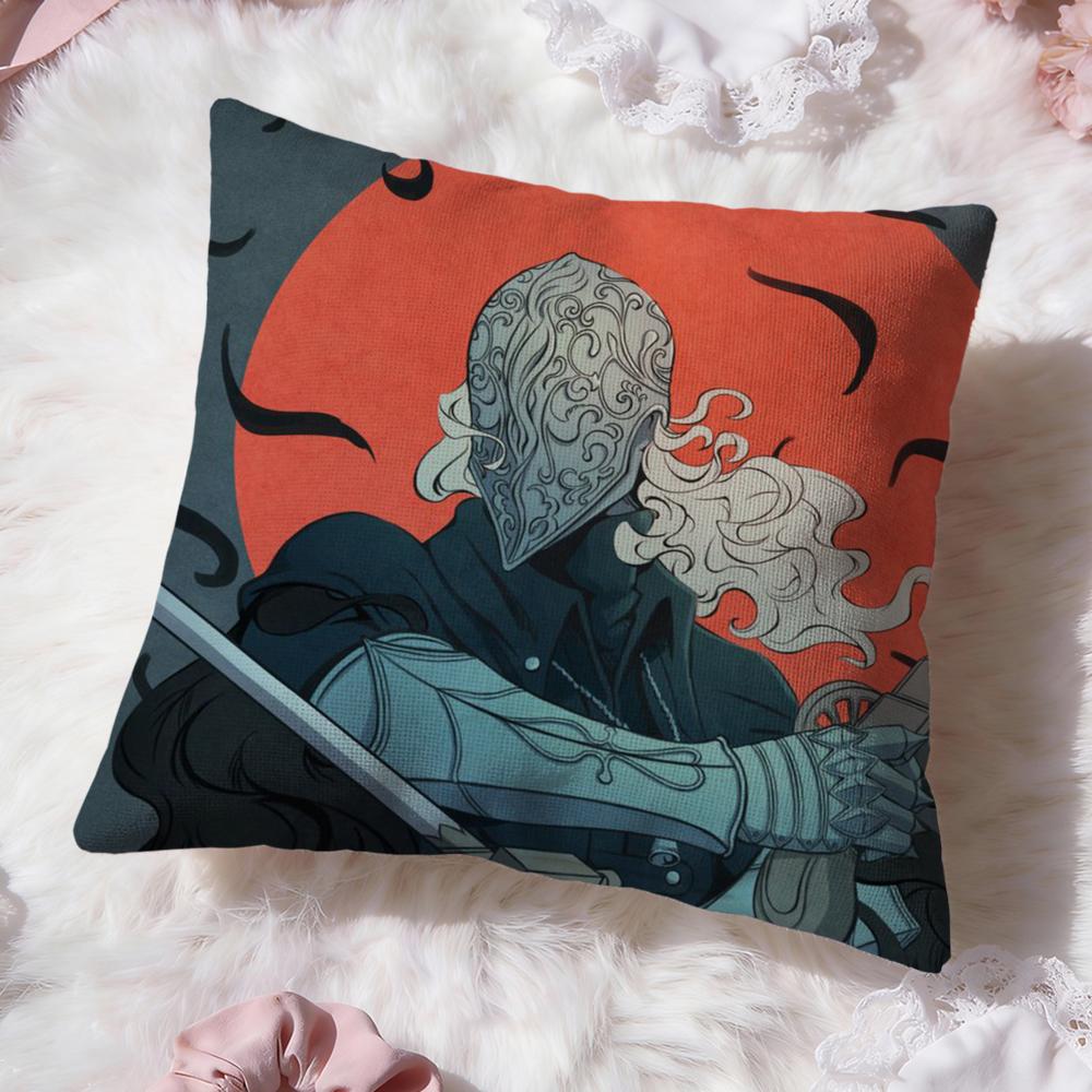 Classic B-BloodborneS Cushion Cover Premium Comfort Reversible Pillow Cove -Two In One Design for Any Room & Car Interior