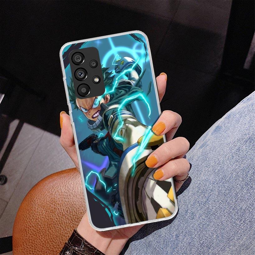 My Hero Izuku Deku Phone Case For Samsung Galaxy A17 A16 A15 A14 A13 A57 A56 A55 A54 A53 A37 A36 A35 A34 A33 A26 A25 A24 A23 Gal