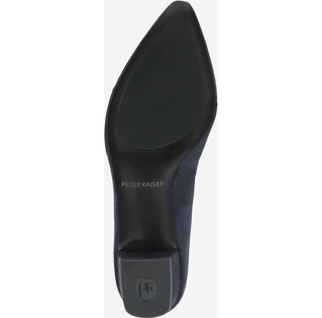 Women's Slip-ons Peter Kaiser Mokassin 74242 Suede Blue Black