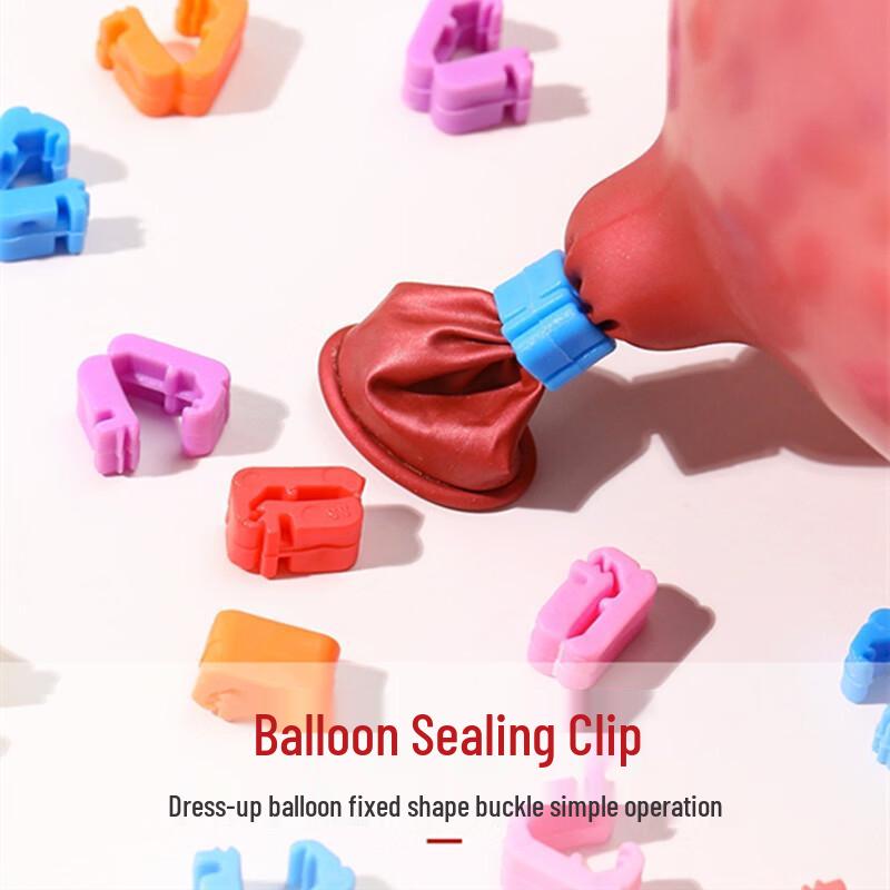

ZISIZ Colorful Balloon Sealing Clips