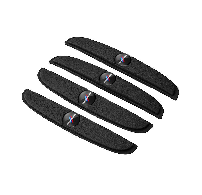 CDKO4 4Pcs Rubber Anti-collision Strip Car Door Scratch Protector Stickers For BMW X1 X2 X3 X5 X4 X6 X7 G30 G20 G32 G11 G12 F40 F30