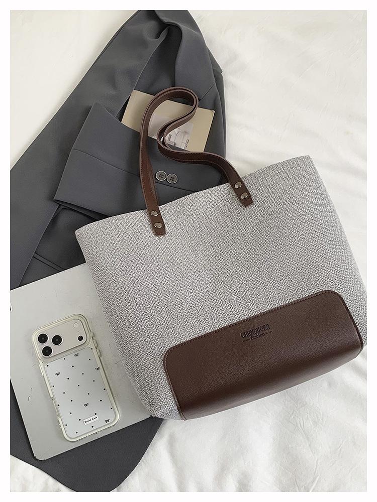 Korean Style Large Capacity Women's Casual Shoulder Handbag