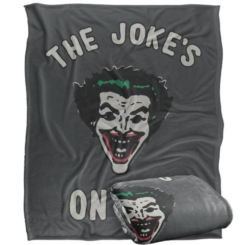 Batman Jokes On You Blanket