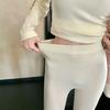 99 Seamless Thermal Underwear Acrylic Heating Round Neck Elastic and Comfortable Primer Set Winter Long-sleeved Long Johns