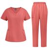 Customized Unisex Hospital Nursing Uniforms Beauty Dental Salon Work Clothes Stretchy Suit Medical Uniform Women Men Scrub Sets