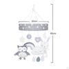 Baby Crib Plush Animal Pendant Bed Bell Toy Newborn Rattles Mobile for Ages + Months Boy and