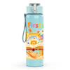 1PC First Day Of School Theme 750ml Color Plastic Sports Water Bottle Leakproof Flip Straw Lid Suitable for Sports Office Home Use