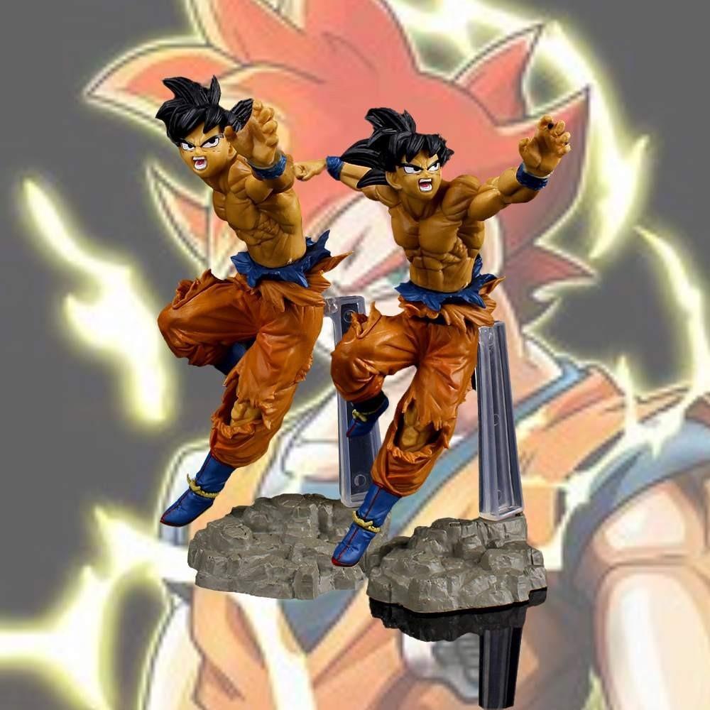 Impressive Dragon Ball Goku Cartoon Figurine With Unique Non-assembled Display Design