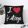 I Heart Katseye Square Pillow Case Polyester Cushions For Sofa Pillowcase