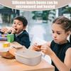 Leak Proof Lunch Box Divided Sealed Lunch Container 900ml Lightweight Portable Snack Box Multipurpose Lunch Organizer For School