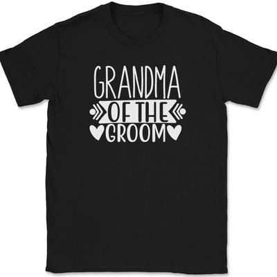 Oma des Bräutigams T-Shirt Hochzeitsgesellschaft Braut Event Gruppen-T-Shirts
