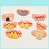 Whimsical Halloween Themed Soft Rubber Teeth For Costume Parties And Trickster Celebrations