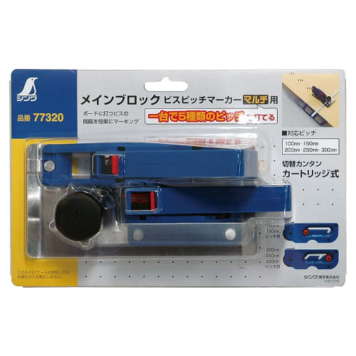 Shinwa Sokutei Main Block Screw Pitch Marker, Multi-Purpose, 77320