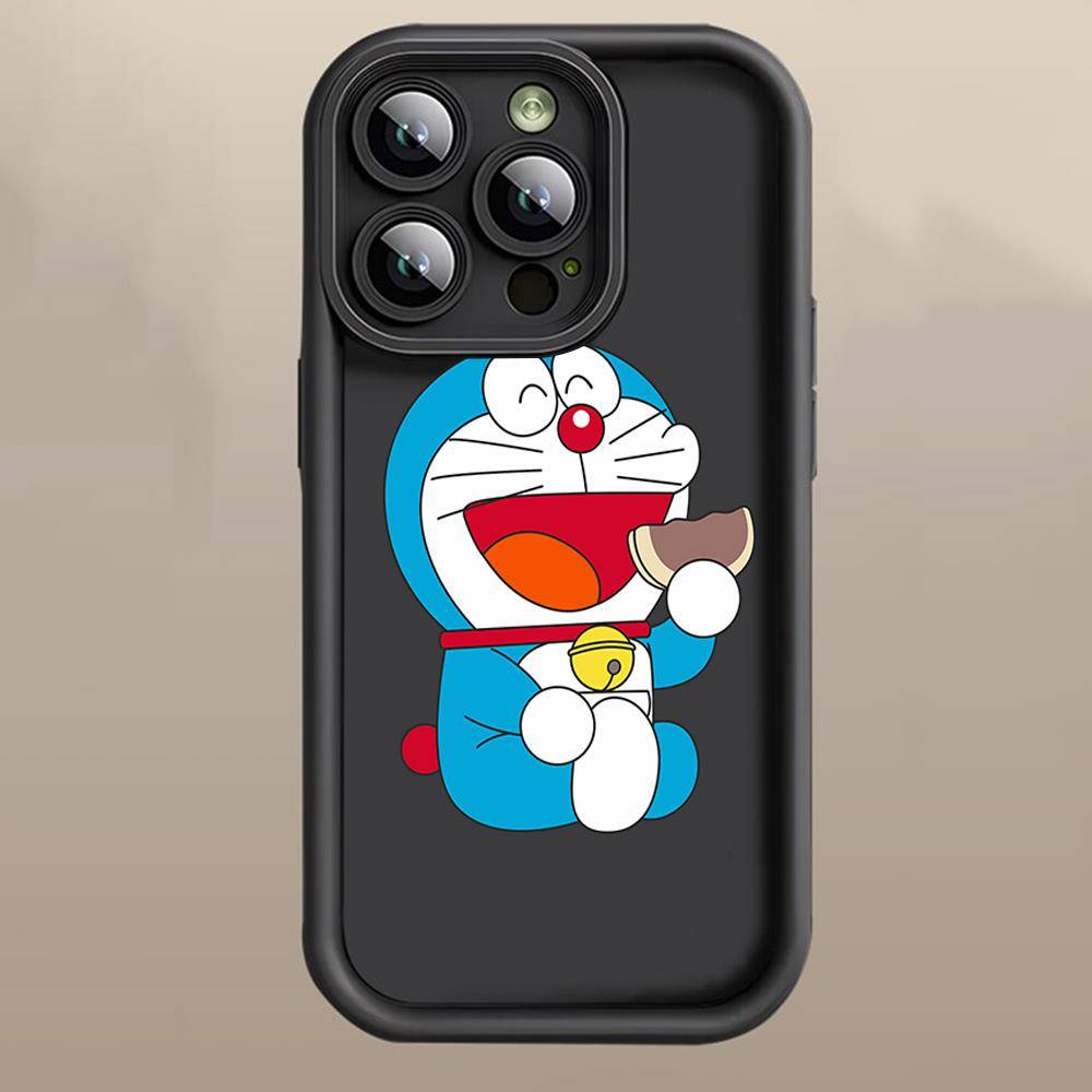 D-14 Doraemon  Case for iPhone 15 14 13 12 8 Plus Samsung S24 S23 Ultra A04S A05S Huawei P40 P50 P60 Nova 11 Pro Max OPPO A17K Reno 10