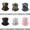 UV Protection Ice Silk Face Cover Neck Tube Outdoor Use Active Bandana Scarf Breathable Hiking Scarf Neck Gaiter Bandana