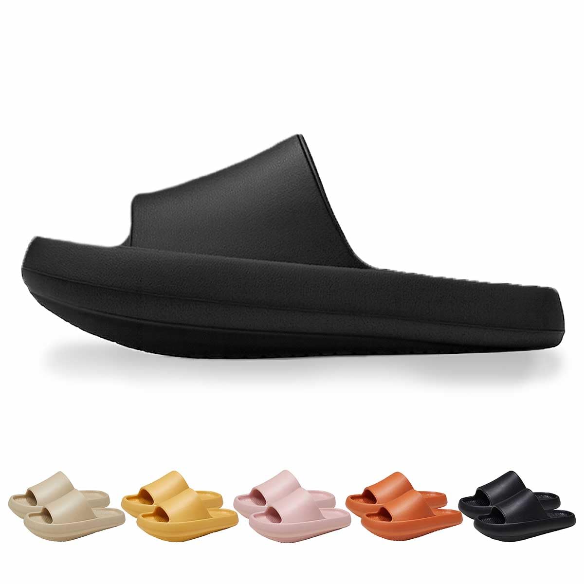 

Eikuru Diet Здоровые домашние тапочки больших размеров, Тапочки, Тапочки, Мужские, чёрный