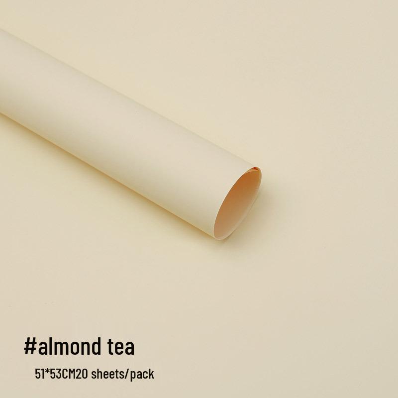 Extra Thick 8.5 Silk HD Morning Mist Matte Waterproof Florist Paper for Fresh Flower Wrapping