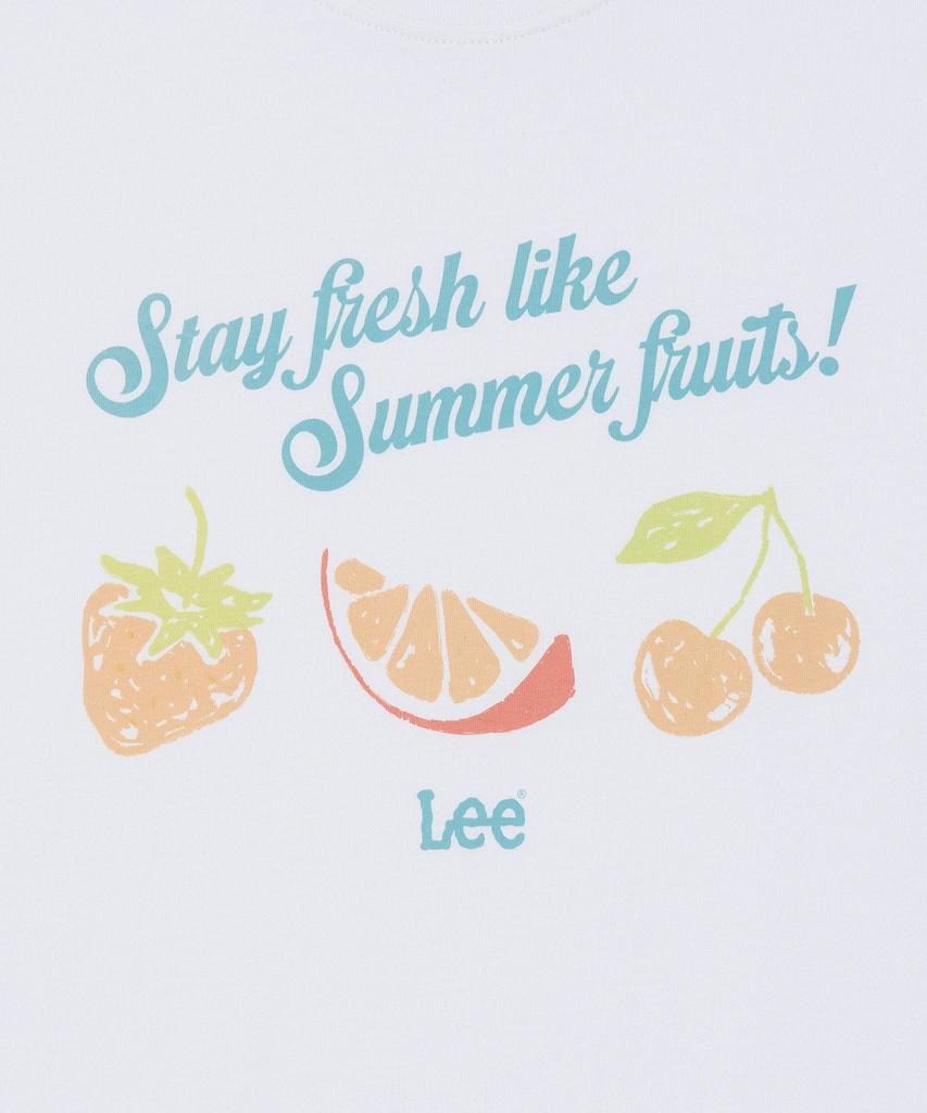 LEE Women Fruit Graphic Relaxed T-Shirt White