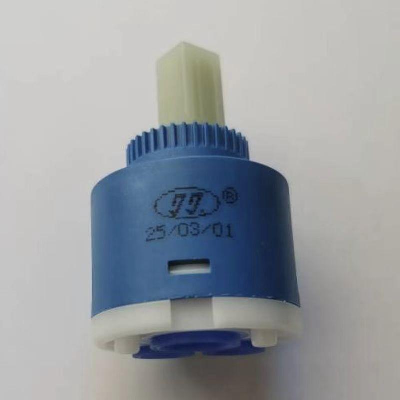 Dual Temperature Ceramic Basin Faucet Valve: Durable Hot & Cold Mixing Cartridge