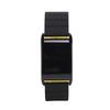 Magnetic Watch Band Replacement for WHOOP 4.0 Watch Adjustable Fitness Tracking Band Soft Skin Friendly Black Yellow