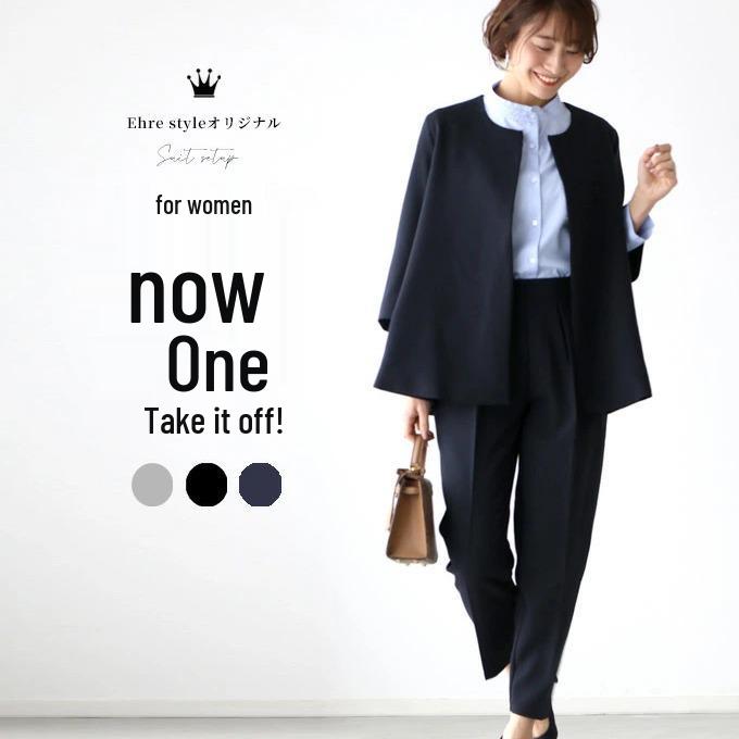Women's Professional Suit Set - Korean Style, Ideal for Workwear, Formal Events, and Hotel Reception, Perfect for Spring and Autumn.