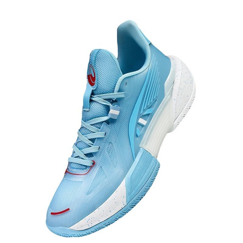 Hochwertige Lichtgeschwindigkeit 2 Basketballschuhe Herren Dämpfung atmungsaktiv Jugend Mesh verschleißfest rutschfest Mode Training Sport