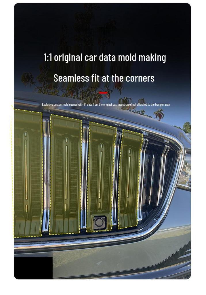 Geely Xingrui Radiator Protection Insect Net (No Disassembly Required)