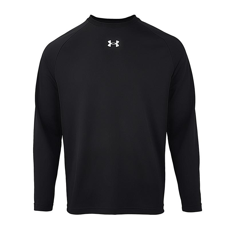Under Armour Sweatshirts Unisex Black Crew Neck Moderate Regular 25600302-001 2XL
